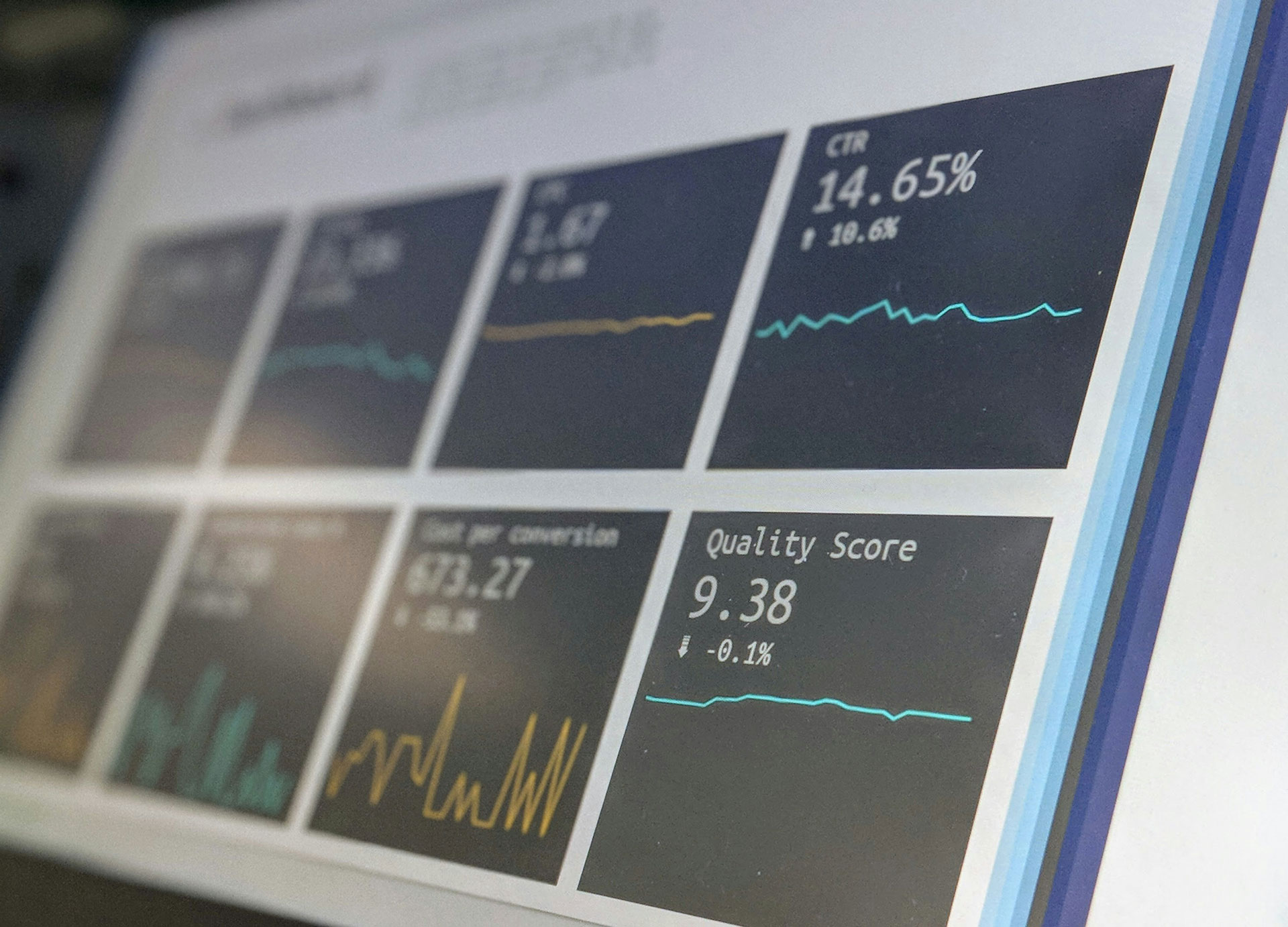 marketing metrics dashboard